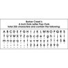 Barker Creek Dots 4" Letter Pop-Outs, 255 Characters/Set 1702